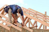 Wood Enderby roof trusses